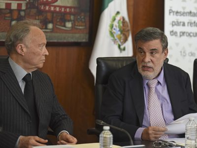 Se acaba la era de la justicia como venganza: Julio Scherer Ibarra y Julio Scherer Pareyón