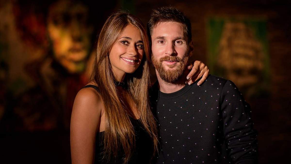 Antonela Rocuzzo. Lionel Messi. Fuente: (Instagram)