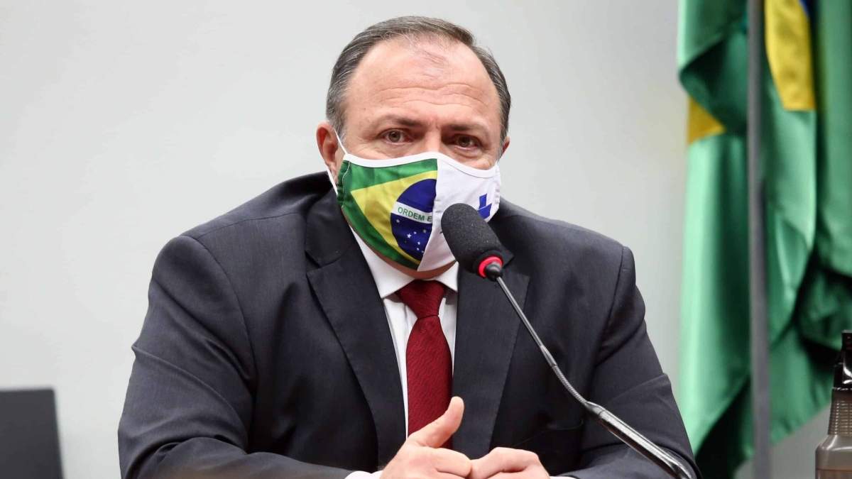 General Eduardo Pazuello, ministro de Salud de Brasil