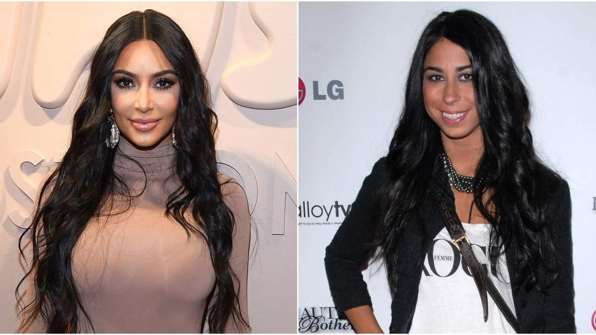 Kim Kardashian y Courtenay Semel. Fuente: (Twitter)