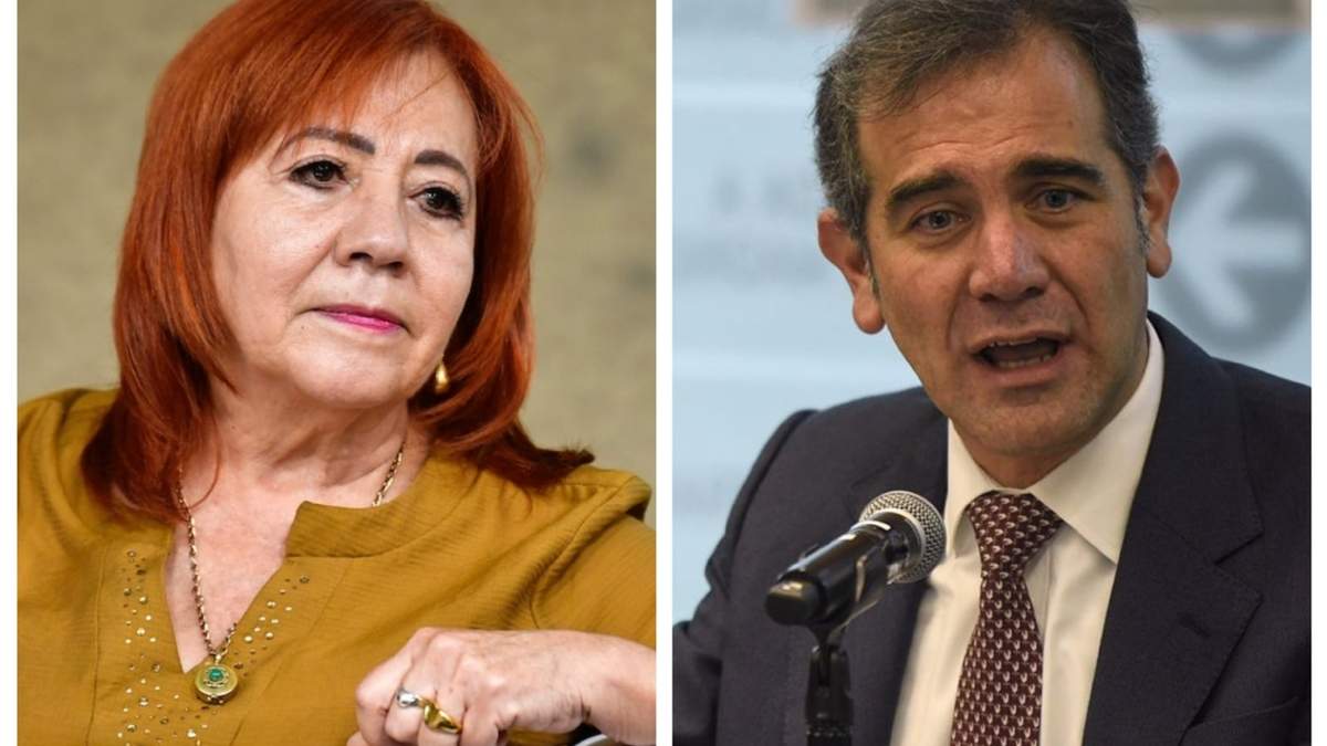 Rosario Piedra Ibarra y Lorenzo Córdova