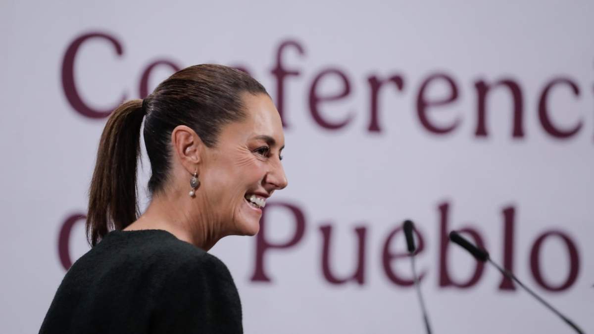 Claudia Sheinbaum en su conferencia del jueves