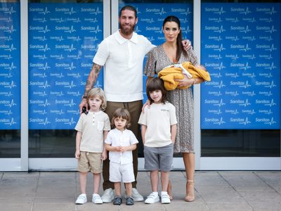 La familia de Sergio Ramos pasa un rato diferente en compañía de un grande del deporte español
