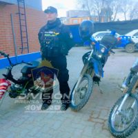 Dos motocicletas que tenían pedido de secuestro fueron recuperadas por la Policía