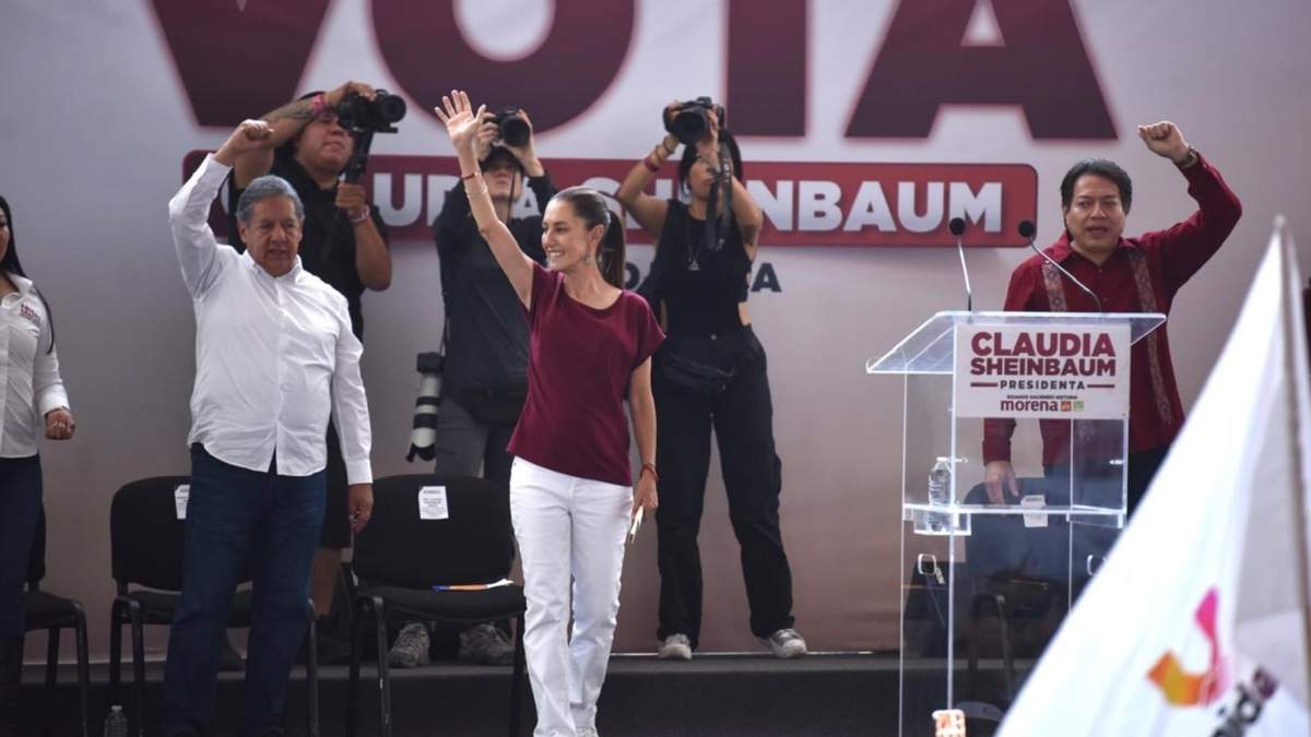 Claudia Sheinbaum en Chalco