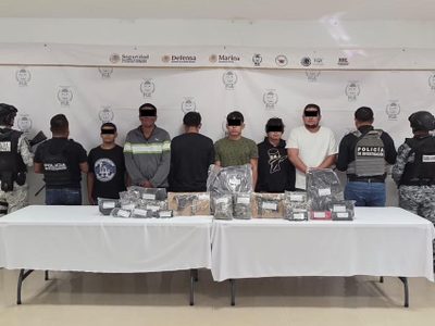 Van siete detenidos por quema de vehículos en Playa del Carmen tras muerte de "El Mencho"