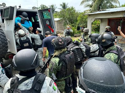 Chiapas: Desmantelan célula del crimen organizado y rescatan a ocho personas secuestradas