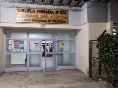 La policía detuvo a cuatro personas por el robo a la escuela primaria 273 de San Patricio del Chañar