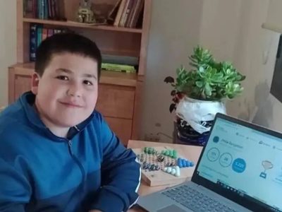 Benjamín Castillo, de 13 años, volvió a ser reconocido como el principal lector de Neuquén