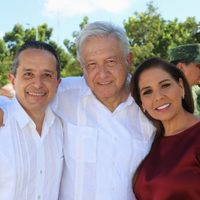 AMLO se reúne con Mara Lezama, gobernadora electa de Quintana Roo