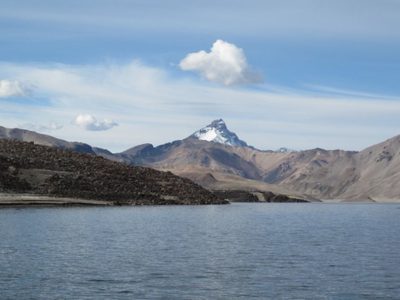 Se inauguró la estación de monitoreo en el complejo volcánico Laguna del Maule