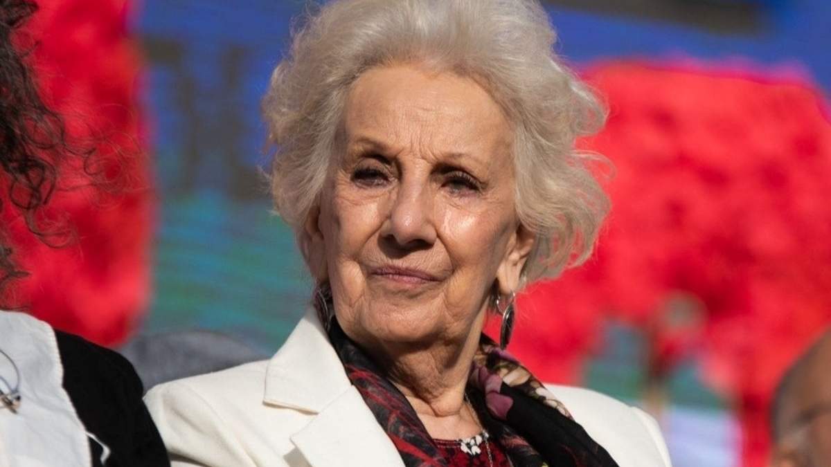 Estela de Carlotto, presidenta de Abuelas de Plaza de Mayo. Fuente: (Twitter)