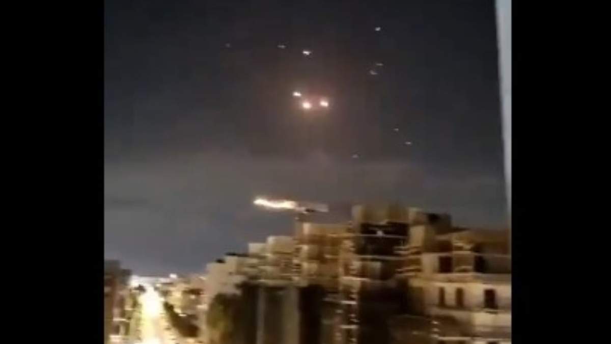 Ataque aéreo de Irán contra Israel