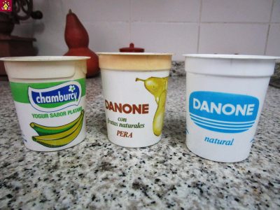 Reciclá el pote de yogurt y hacé esta hermosa y fácil cucharita para servir la yerba del mate