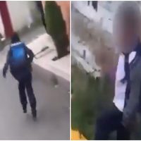 Desde una combi, sujetos acosan a un niño estudiante hasta hacerlo llorar (Video)