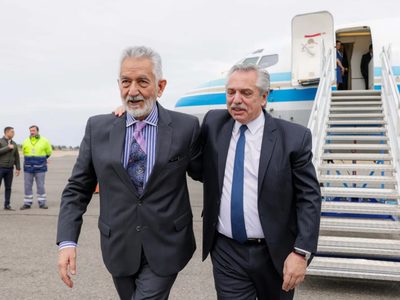 Tras la derrota en las Elecciones, Alberto Fernández viajó a San Luis para visitar a Rodríguez Saá