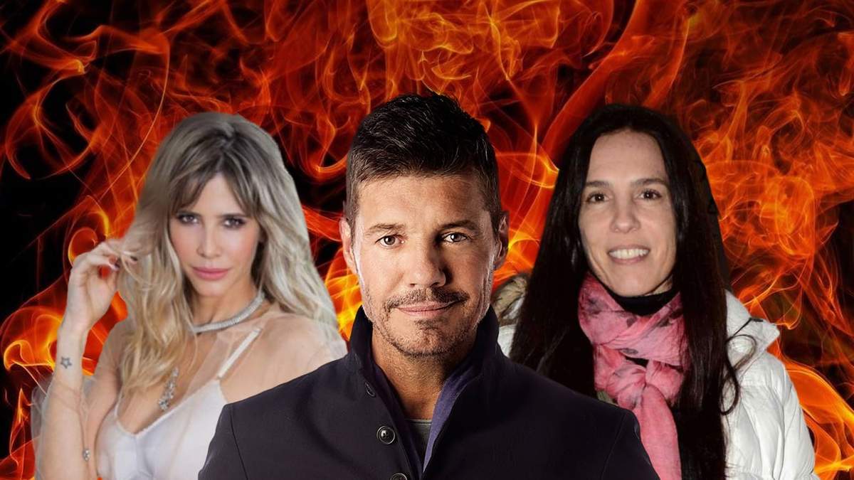 Guillermina Valdés, Marcelo Tinelli y Paula Robles. Fuente: (Minuto Neuquén)