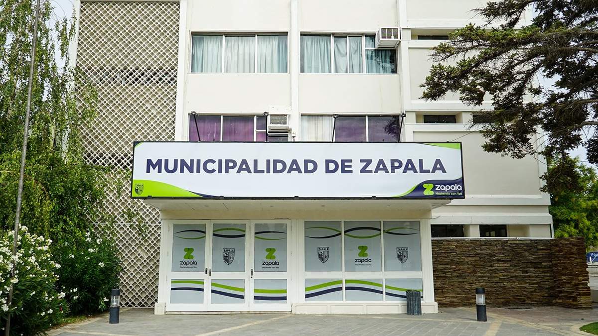 Municipalidad de Zapala. Fuente: (Facebook)