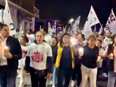 Centenares marchan por la paz en Cuautla