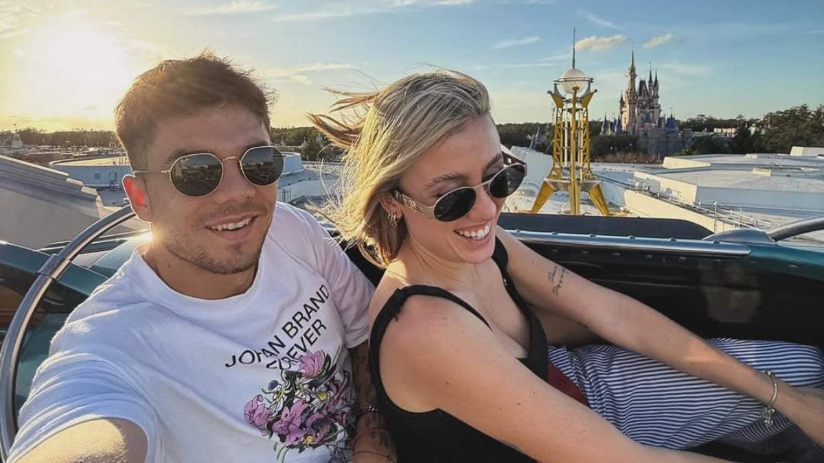 Morena Beltrán y Lucas Blondel. Fuente: (X)