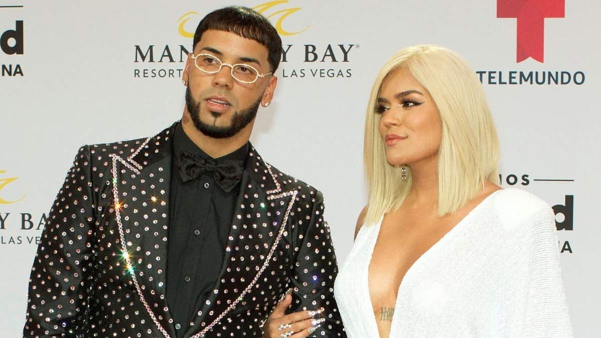 Karol G y Anuel AA. Fuente: (Instagram)