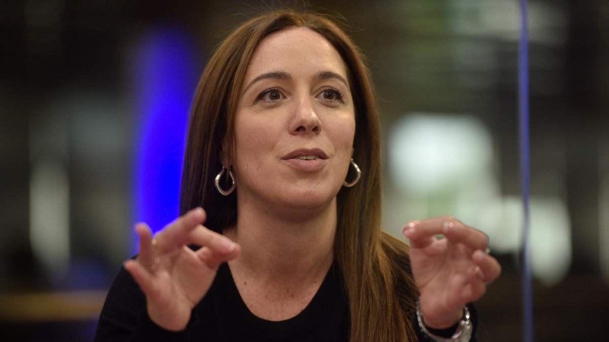 La precandidata a diputada por la Ciudad de Buenos Aires, María Eugenia Vidal. Fuente: (Twitter)