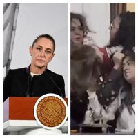 “Está mal que se llegue a este espectáculo”: Sheinbaum sobre pelea de diputadas en Congreso