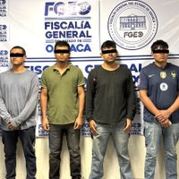 Detienen a siete presuntos integrantes de una célula delictiva vinculada a "Los Cromo" en Oaxaca