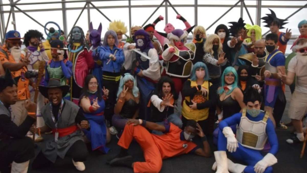 Asistentes a la convención Anime NYC 2021