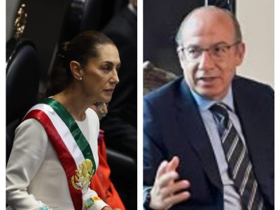 Calderón a Sheinbaum: “Que sea auténtica jefa del Estado y no sólo lideresa de una facción”