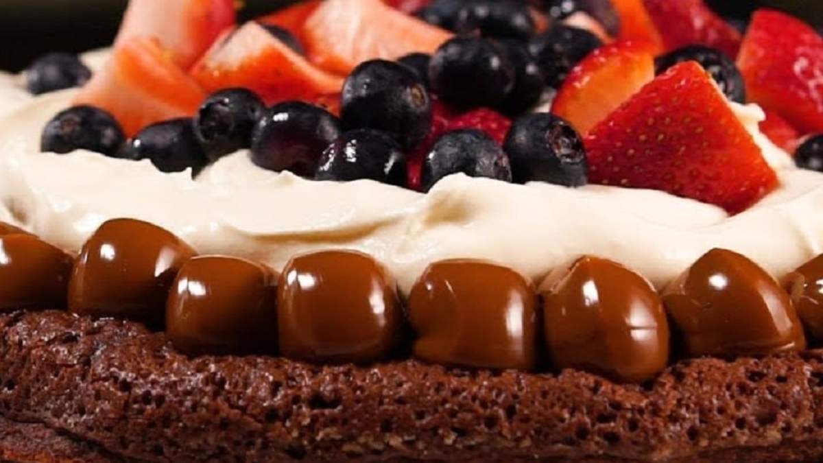 Marquise de chocolate. Fuente: (Instagram)