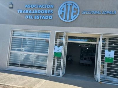 Trabajadores de ATE Salud de Zapala reclaman por falta de personal en el hospital