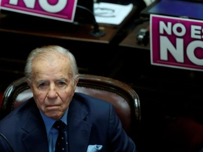 Carlos Menem, en la lucha: cómo sigue su salud y qué pasará con su voto por la IVE