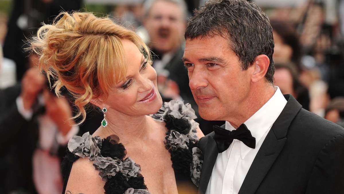 Antonio Banderas y Melanie Griffith. Fuente: (Instagram)