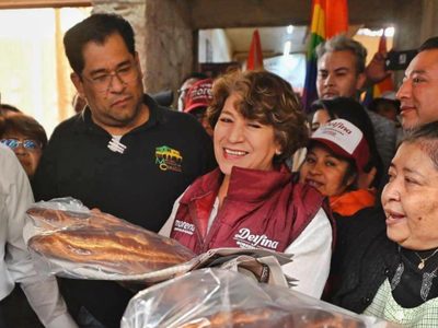En Chalco, Delfina Gómez pide unidad para terminar con "cien años de corrupción" en el Edomex