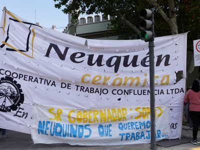 Ceramistas realizarán un acto por el Día del Trabajador en la fábrica de Cerámica Neuquén