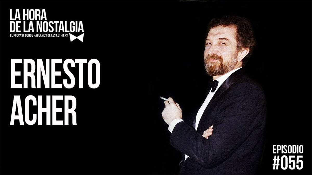 El compositor, humorista y multiinstrumentista y también arquitecto Ernesto Acher.