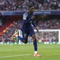 Con gol de Dembélé el PSG vence 1-0 al Arsenal en la ida de las semifinales de la Champions League