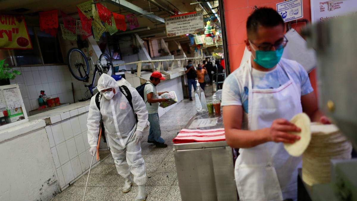 Coronavirus en México. Fuente: (Twitter)