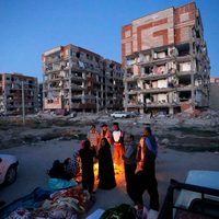 Imágenes tras el terremoto en Irán