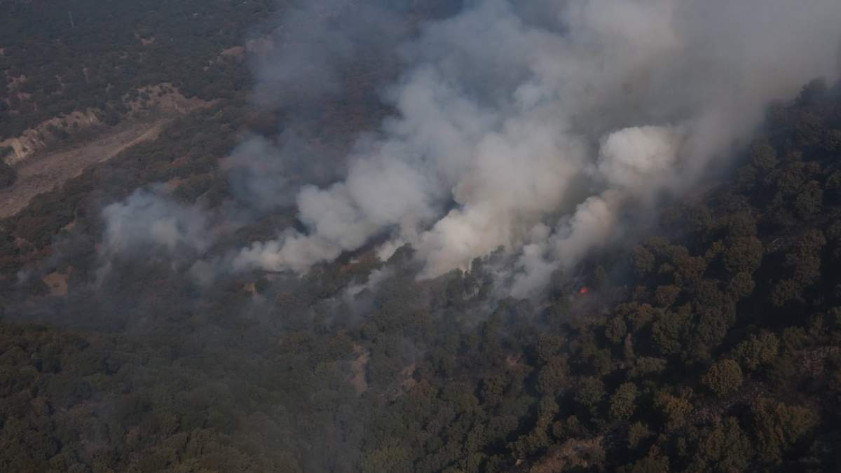 El incendio en el Bosque La Primavera de Jalisco