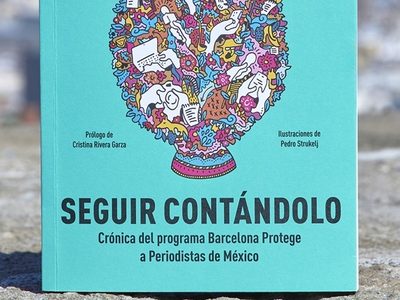 María Eugenia Gay presenta libro del programa “Barcelona Protege a Periodistas de México”