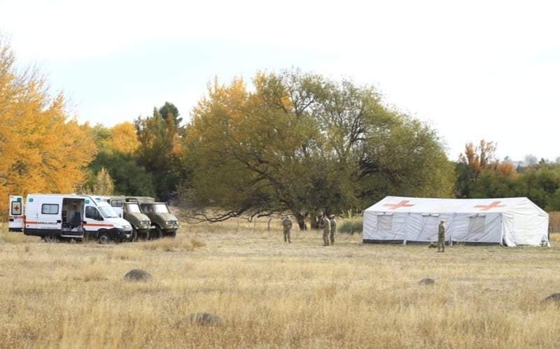 Puestos de Socorros en Guarnición Militar Zapala.