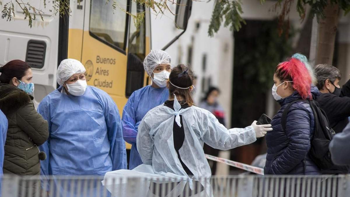 Coronavirus en Argentina. Fuente: (Twitter)
