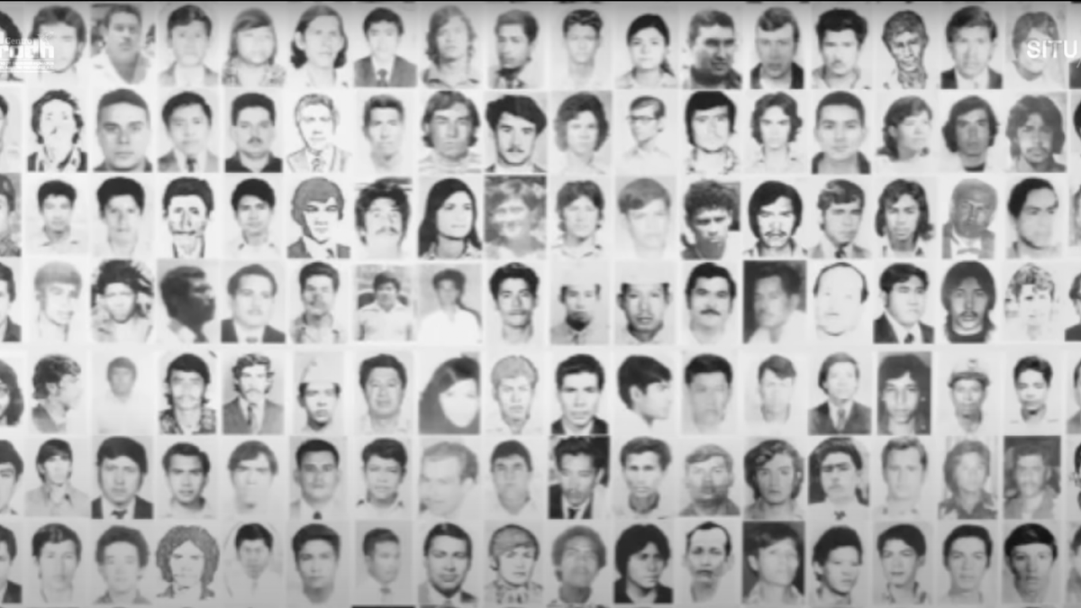 En la imagen, un fragmento del video que el Centro Prodh y SITU Research dieron a conocer para reconstruir los Vuelos de la Muerte del Ejército mexicano.