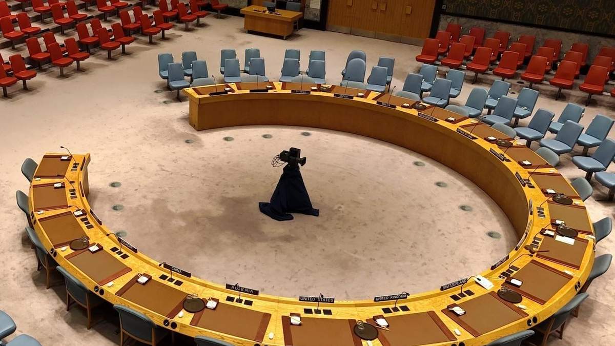 Sala de sesiones del Consejo de Seguridad