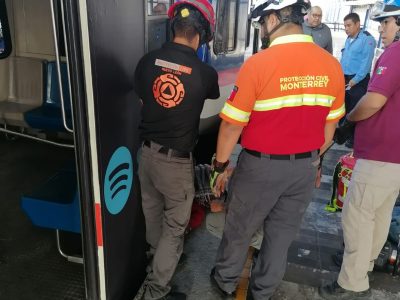 Un hombre muere al caer en las vías del Metro de Monterrey