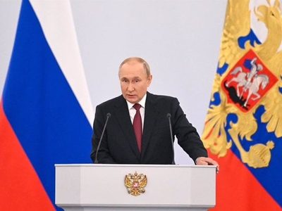 Putin se da un baño de masas para celebrar la anexión de las provincias ocupadas del este de Ucrania