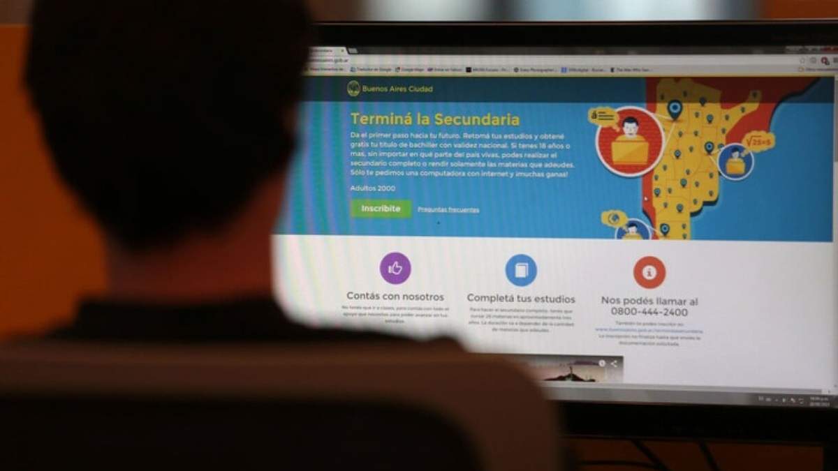 El programa es a distancia y gratuito. Fuente: (CABA).