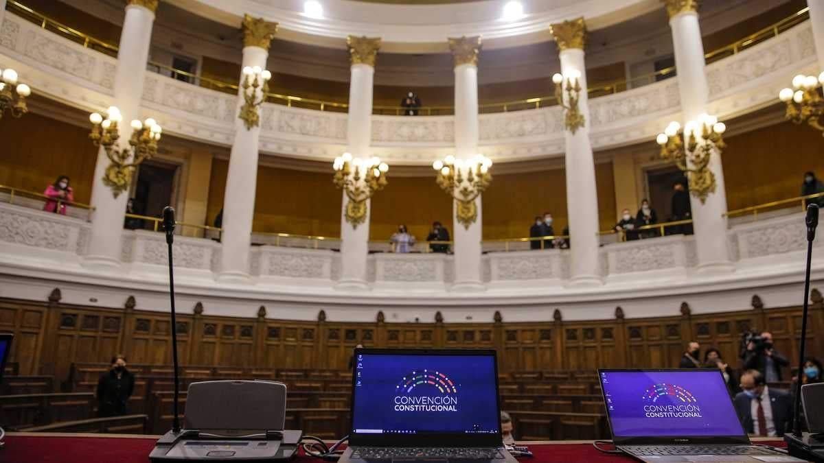 Sede de la nueva Convención Constitucional de Chile. Fuente: (Twitter)